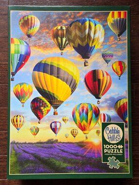 Hot Air Balloons, 1000 piece puzzle, Cobble Hill